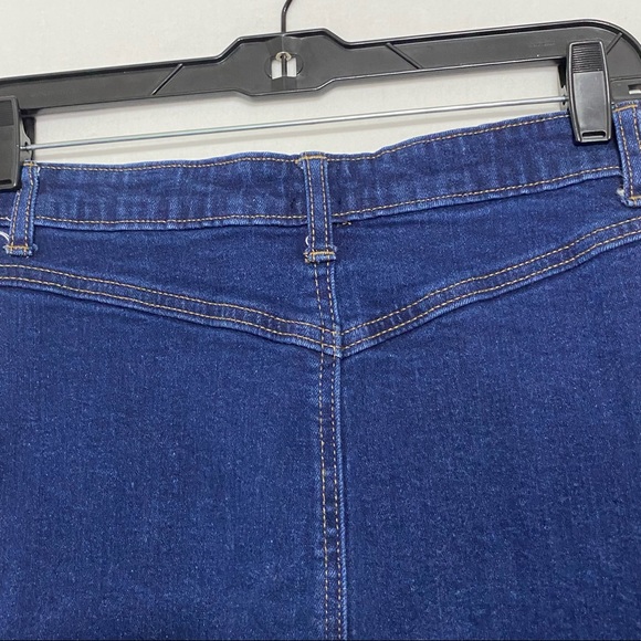 GAP Denim Button Down Mini Skirt size 0/25 - Picture 5 of 9